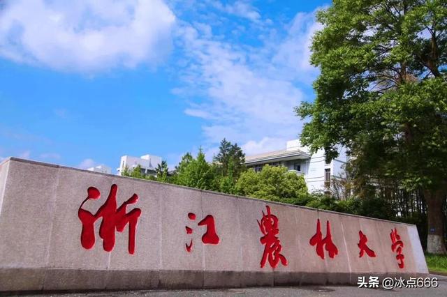 668分的浙江考生缘何放弃众多985，报考了双非的浙江农林大学